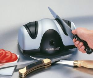 Presto, 08800, Ever Sharp, Electric Knife Sharpener, - Two Stage System, Grinds, then Hones, & Polishes, eversharp