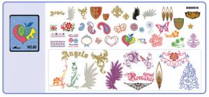 Brother No.80 Alphabet Embroidery Card SA380
