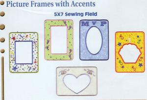 Dakota Collectibles F70348 Picture Frames With Accents Multi-Formatted CD
