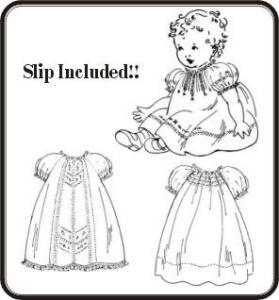 Old Fashion Baby Jeannie Baumeister Baby Rose Raglan Dress Patterns