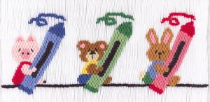Cross-eyed Cricket CEC198 Color My World  Smocking Plate