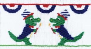 Cross-eyed Cricket Gator Independence Day #131
