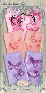 Anita Goodesign 115AGHD Butterfly Cutwork Full Collection Multi-format Embroidery Design Pack on CD
