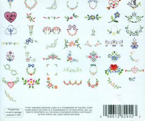 Embroidery Machine Designs on CD, USB, Cards, Discs