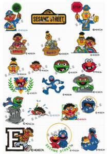 Amazing Designs PFMC SS1Bert & Ernie Collection I Pfaff Embroidery Cards