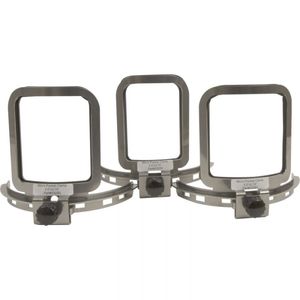 Melco 33292, Gauge, +33289, 33290, 33291, Hoops, Micro Pocket Clamps, Set for Bernina E16