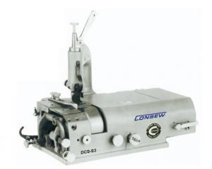 Consew DCS-S4 Leather Skiving <2in Wide, Machine Head Only, No Motor/Stand, Knife Shoe & Plate, Sharpener, Waste Removal, Grind Leather, Vinyl, Shoes