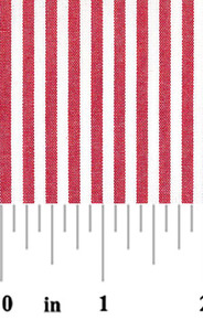 Fabric Finders 15 Yd Bolt 9.34 A Yd  1/8" Stripe Berry 100% Pima Cotton Fabric 60"