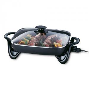 Presto 06852 16" Electric Skillet, Server, Tempered Glass Cover, Washable