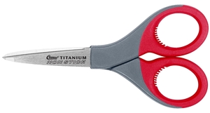 23887: Clauss 18541 5" Titanium Bonded Non-Stick Pointed Scissors, Thread Trimmers