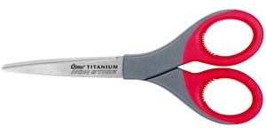Clauss 18542, 7" Titanium Bonded Non-Stick Multipurpose Straight Scissors Ambidextrous