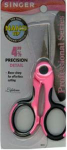 Singer S00557 4.5" Precision Detail Professional Scissors, Thread Trimmers