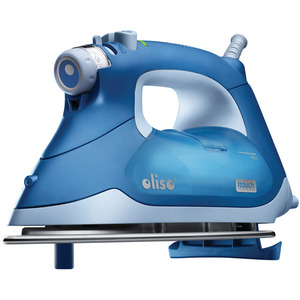 BLUE, OLISO SMART IRON 16, Oliso TG-1050, Continuous Steam Burst iTouch Smart Iron, Has Legs! BLUE