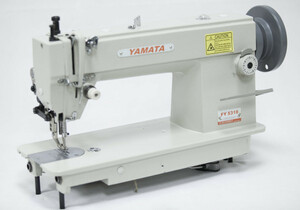 yamata walking foot machine,walking foot machine,leather walking foot machine, Yamata, FY5318, Walking Foot, Industrial, Sewing Machine, (Juki 201), 2000SPM,  6-13mm Foot Lift, 8mm S.L., Big M Bobbin, Large Hook, Power Stand