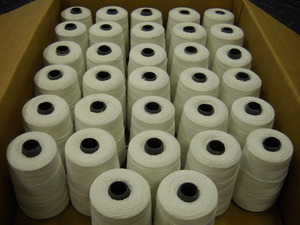 25192: Yamata 12/4 Spun Poly 8oz Cones Case 32x2520Yds Bag Closer Machine Thread