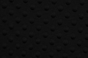 Shannon Fabrics Cuddle Dimple Black 100% Polyester 58" Fabric