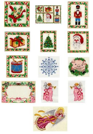 Sudberry House D3200 Christmas Collection II Digitized Machine Cross Stitch Designs CD