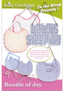 Anita Goodesign 28AGPJ Bundle of Joy In the Hoop Collection Embroidery Design Collection on CD