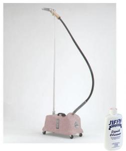 Jiffy PINK J-4000C Carpet Steamer for Installers, Relax Backing +Bonus $10 Value Essential Jiffy Boiler Tank Cleaner Solution
