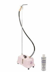 Jiffy PINK J-4000W Wig Hairpiece Steamer,  J4000W 5.5' Hose 5" Brass Pipe Head