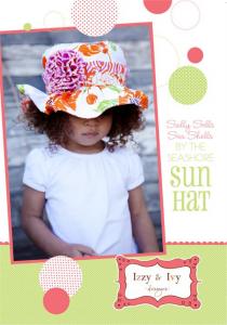 Izzy & Ivy Designs  Sally Sells Sea Shells Hat Pattern