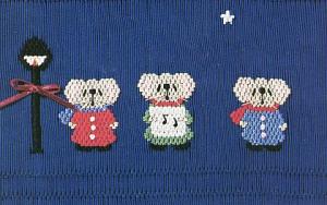 Little Memories Wee Carolers LM43 Smocking Plate