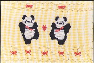 Little Memories Pandamonium LM01 Smocking Plate