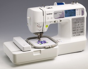 Computerized Sewing and Embroidery Machine with 4 x 4 Embroidery Area