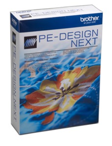 Brother, PE Design NEXT, Full Version 9.0, Digitizing, Editing, Lettering, Sizing, Software, Link 4 PR1000, Embroidery Machines, or Upgraded PR650, to 1 Computer