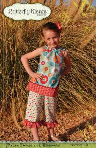 Butterfly Kisses BK103 Gracee Tunic And Bloomers Pattern