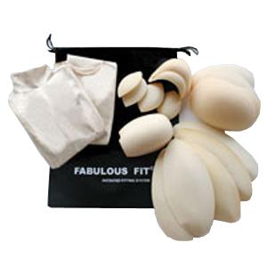 Fabulous Fit Patented Fitting System, FREE E-book. for S M L XL, 17 Contoured Pads Under 2 Cotton Body Covers, Duplicate Your Dress Form Size and Shape