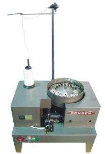 Consew F-117-1 Automatic Feed Bobbin Winder F117 for Large M & Small Rotary L Bobbins, 100 Per Hopper, Consistent Thread Tension, Auto Off Cone Spools