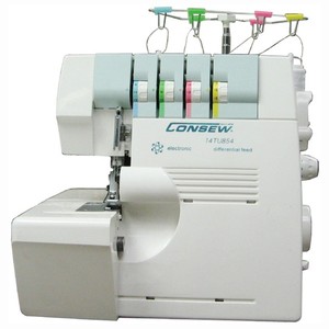 Consew 14TU854 Freearm Serger Overlock 3-4 Thread, Roll Hem, Diff Feed (Singer 14U)