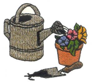 Amazing Designs BMC 110 Country Garden I Brother Embroidery Card