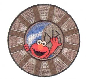 Amazing Designs BMC SS4 Elmo in Grouchland Collection 1 Brother Embroidery Card