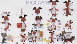 Elna MC115 Kipper Designs Envision Embroidery Card SEW Format