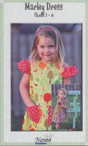 Nanoo Designs Marley Dress Pattern Sizes 1-6