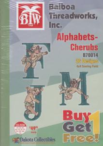 Dakota Collectibles / Balboa Threadworks B70014 Alphabets and Cherubs Multi-Formatted CD