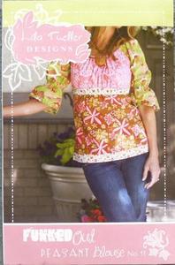 Lila Tueller LT11 Funked Out Peasant Blouse Pattern Sizes 8 to 18 In Women