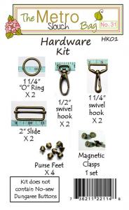 Lila Tueller LT31A Metro Handbag Hardware kit