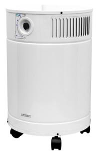 AllerAir 6000 Vocarb Medical Grade HEPA Air Purifier Cleaner 10YrExtWnty*Metal Housing, 4x2"Wheels 3Speed 400CFM 50-75dB 8'Cord 24LbCarbonFilter, 53Lb