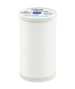 Coats Clark S930 White Dual Duty XP General Purpose 40wt Poly Sewing Thread, 500 Yard Spool