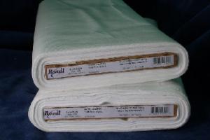 Bosal, BOS301, White, Woven, Fusible, Interfacing, 100 cotton, 23"x25Yds, Bosal BOS300 Fusible Woven Cotton Fabric Interfacing in White - 20in X 25yd Bolt