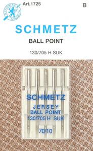 29348: Schmetz S1727 Ballpoint Needles 5-pk sz10/70