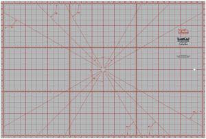 Grace, True, Cut, GCM2436, 636343170171, Cutting, Mat, 24, 36, Double, Side, Extended, Use, Angle, Guide, Line, Bias, Marking, Self, Healing, Hand, held, Rotary, Cutter