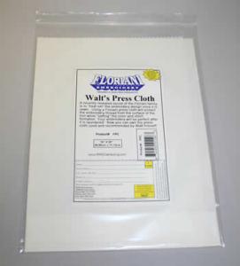 Walts, FPC, Floriani, Press, Cloth, 14, 28, Protect, Fabric, Embroidery, WHITE