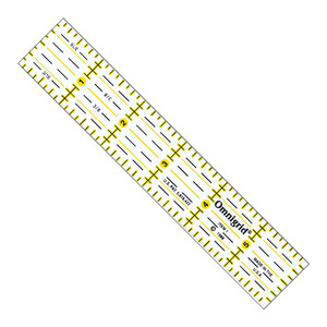 OmniGrid 1x6" Gridded Lines Handy Quilting Ruler