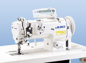 Juki DNU1541-7WB AK CP18 Auto Walking Foot Needle Feed Sewing Machine & Stand with Auto Backtack, Foot Lift, Needle Position, Thread Trim, CP18 Panel