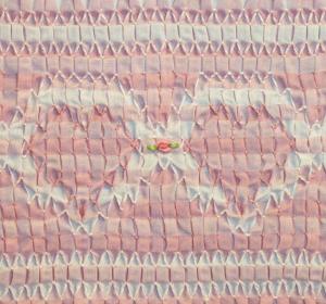 Pat Garretson PG159 Gingham Sweetheart Smocking Plate