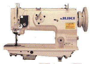 Juki LU-1560N Double Needle Unison Feed Walking Foot Industrial Sewing  Machine and Servo Motor